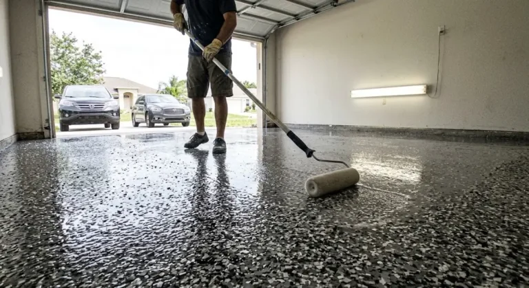 Epoxy Flooring Gloss Topcoat Gilbert, AZ