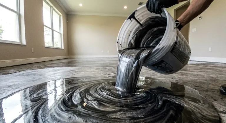 Epoxy Flooring Metallic Pour Gilbert, AZ